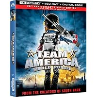 Team America: World Police [4K UHD + Blu-Ray + Digital Copy] Team America: World Police [4K UHD + Blu-Ray + Digital Copy] 4K Blu-ray DVD