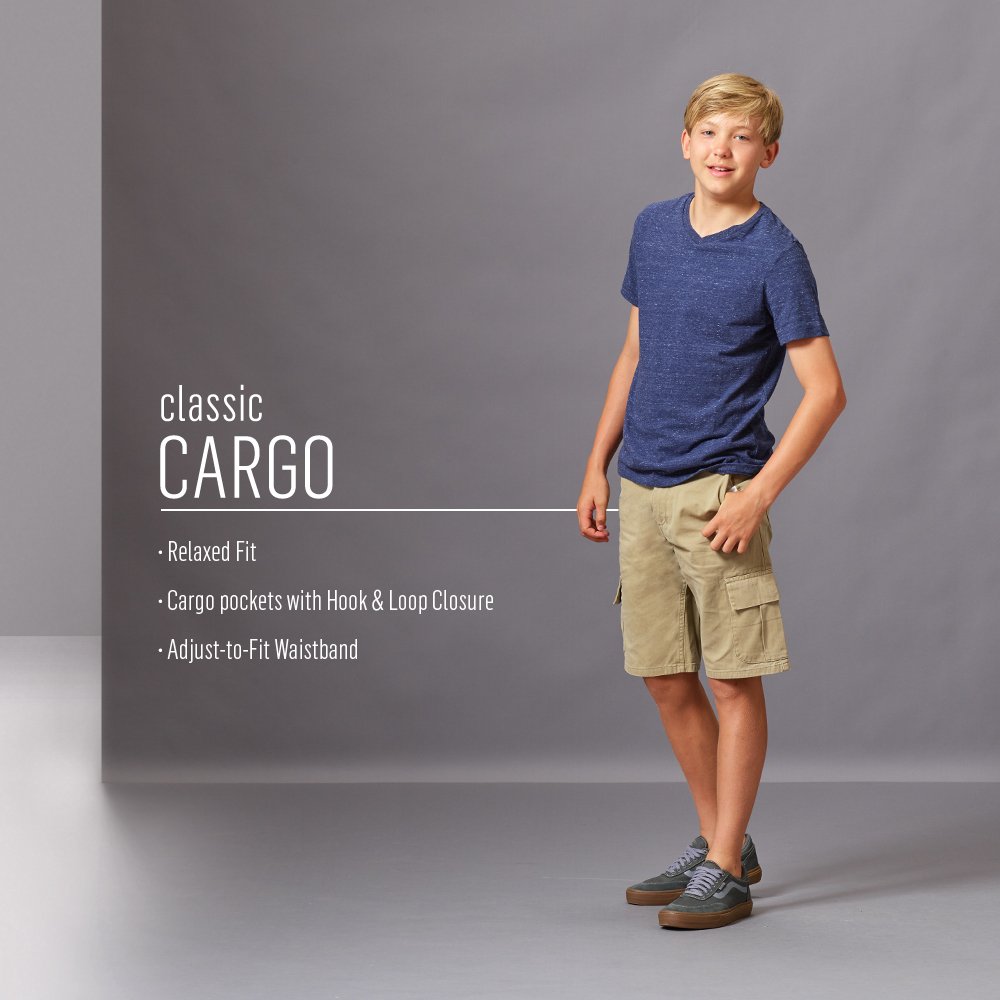 Wrangler Authentics Boys' Classic Cargo Short