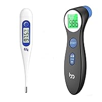 Forehead Thermometer + Oral Thermometer