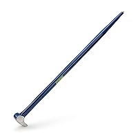 Estwing 16-inch Roll-Head Pry Bar, Lady Foot Pry Bar for Automotive Mechanics, Spike Tip for Bolt Hole Alignment, Heel Pry Bar, Crow Foot Pry Bar