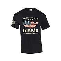 Patriotic Proud Member of The LGBFJB Community Men's Short Sleeve T-Shirt Graphic Tee