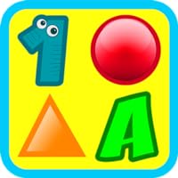 3 Preschool Activities in One App - Fun Educational Kids Games (ABC letters, learn numbers, teach colors, shapes, 123 counting, matching objects and train memory) for Toddlers & Kindergarten Explorers Free