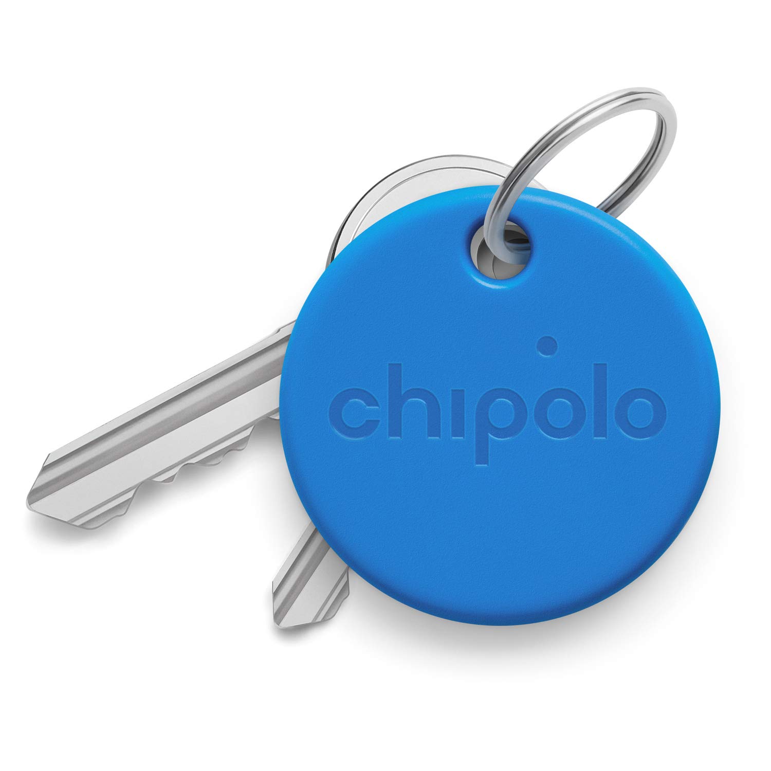 Chipolo ONE Key Finder 2 Pack – 2 Key Finders for Keys, car Keys, Bag. Bluetooth Tracker for Keys, Works with The Chipolo app on Android and iOS