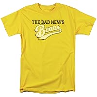 The Bad News Bears T-Shirt Vintage Movie Logo Yellow Tee