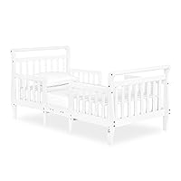 Emma 3 in 1 Convertible Toddler Bed in White