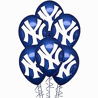 New York Yankees MLB Printed Latex Balloons - 12