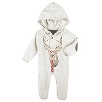 Andy & Evan baby-boys Reindeer Print Romper