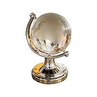 Simple ins Style Mini Globe Girl Heart Creative Desktop Ornaments Transparent Desk Decorations New Year's Gift 50#地球仪#无字款