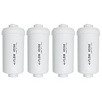 Fluoride Filter, Replacement for Berkey® PF-2® Fluoride and Arsenic Reduction Elements, Compatible with Berkey® Gravity Filtration System, Natural Defluorination Filter Material, Pack of 4