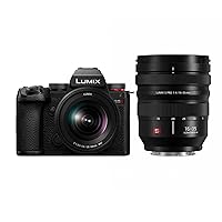 Panasonic LUMIX S5II Mirrorless Camera (DC-S5M2KK) with LUMIX S Pro 16-35mm F4 Wide Zoom Lens (S-R1635)