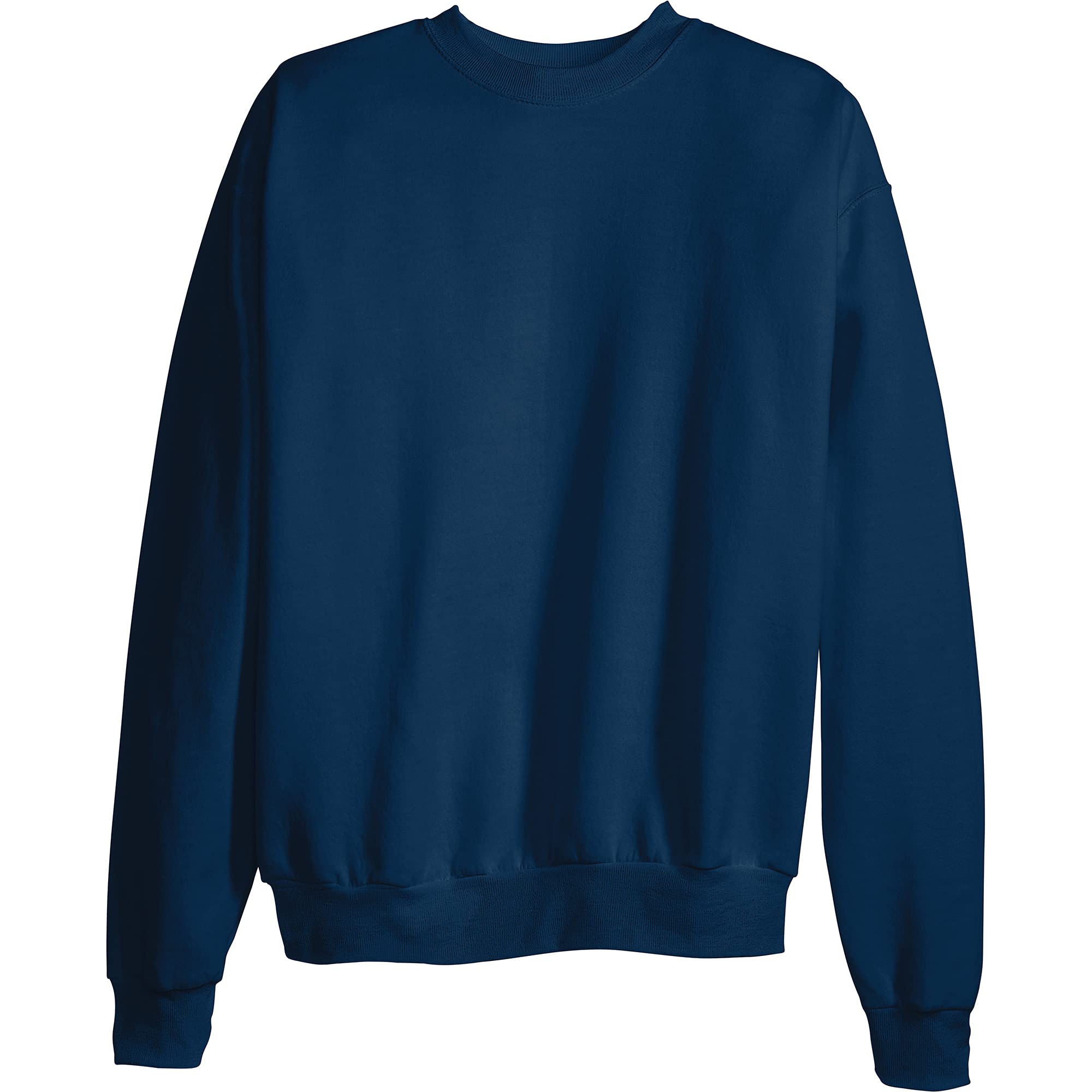 Hanes Men's EcoSmart Fleece Sweatshirt, Cotton-Blend Pullover, Crewneck Sweatshirt for Men (1 or 2 pack)