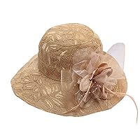 Sun Hat Women Foldable Travel Women Wide Brim Straw Panama Roll Up Hat Fedora Beach Sun Hat