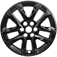 Coast to Coast International 18-Inch Gloss Black Impostor Wheel Skins, Set of 4 ? Works with Chevrolet Traverse 2018-2022, IWCIMP416BLKN?