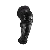 LEATT Knee&Shin Guard 3DF Hybrid EXT, Color: Black, Size: L/XL (5019400721)