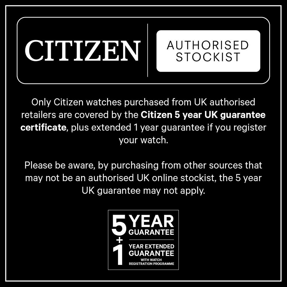 Citizen Damen Analog Quarz Uhr mit Kautschukarmband EP6051-14L