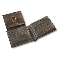 Guide Gear Slim Bi-fold Wallet with RFID Card Holder, Leather Minimalist Wallet, RFID Wallet, Bi-fold