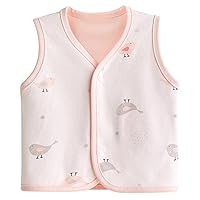 Purborn Baby Vest for Girls & Boys, Purcotton Toddler Reversible Vest for Spring & Autumn