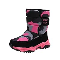 Children Shoes Camouflage Snow Boots Girls Boys Outdoor Boots Warm Boots Cotton Snow Boots Winter Boots Toddler Girls