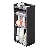 Yamazaki Home Tower Jewelry & Makeup Organizer, Standup Cosmetic Storage Box, Display Case - Flat - Abs Plastic