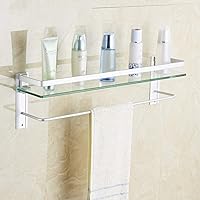 Towel Racks,Bathroom Shelf Glass Shelf for Bath,Kitchen Shelf,Towel Rack