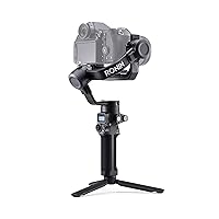 RSC 2 - 3-Axis Gimbal Stabilizer for DSLR and Mirrorless Camera, Nikon, Sony, Panasonic, Canon, Fujifilm, 6.6 lb Payload, Foldable Design, Vertical Shooting, OLED Screen, Black