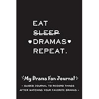 My Drama Fan Journal: Guided Journal to Record your Thoughts & Ratings about your Favorite K-Dramas and other Asian Series you Watch – Korean Dramas ... | Gift for Korea, Kdramas, JDramas (…) Fans
