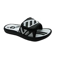 Men’s Comfortable Shower Beach Sandal Slippers w/Adjustable Strap in Classy Colors