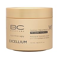 BC Bonacure EXCELLIUM Taming Treatment with Q10+ Omega-3, 5.07-Ounce