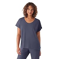 Womens Any Wear Relaxed V Neck T-Shirt