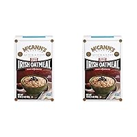 McCann's Irish Oatmeal, Quick & Easy Steel Cut Oats, 16 Ounce (Pack of 2)
