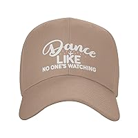 Dance Like No One Attractive is Watching Hat Funny Sandwich Visor Baseball Cap Adjustable Dad Hat Men Women