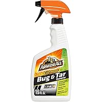 Armor All Extreme Bug and Tar Remover, Car Bug Remover with Wax Protection, 16 Fl Oz