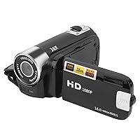 Rosvola 【𝐄𝐚𝐬𝐭𝐞𝐫 𝐏𝐫𝐨𝐦𝐨𝐭𝐢𝐨𝐧 𝐌𝐨𝐧𝐭𝐡】 DV Camcorder, Camcorder Video Camera 2.4 Inch 16X Digital Zoom Digital Camera, for Photography Kids Teenagers Student