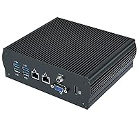 Mitac S300-10AS-N3350 Apollo Lake Dual Core Fanless Embedded System, Dual LAN (4GB Memory and 120GB mSATA SSD)