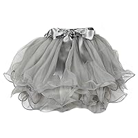 Petitebella Gray Petal Skirt Nb-8y
