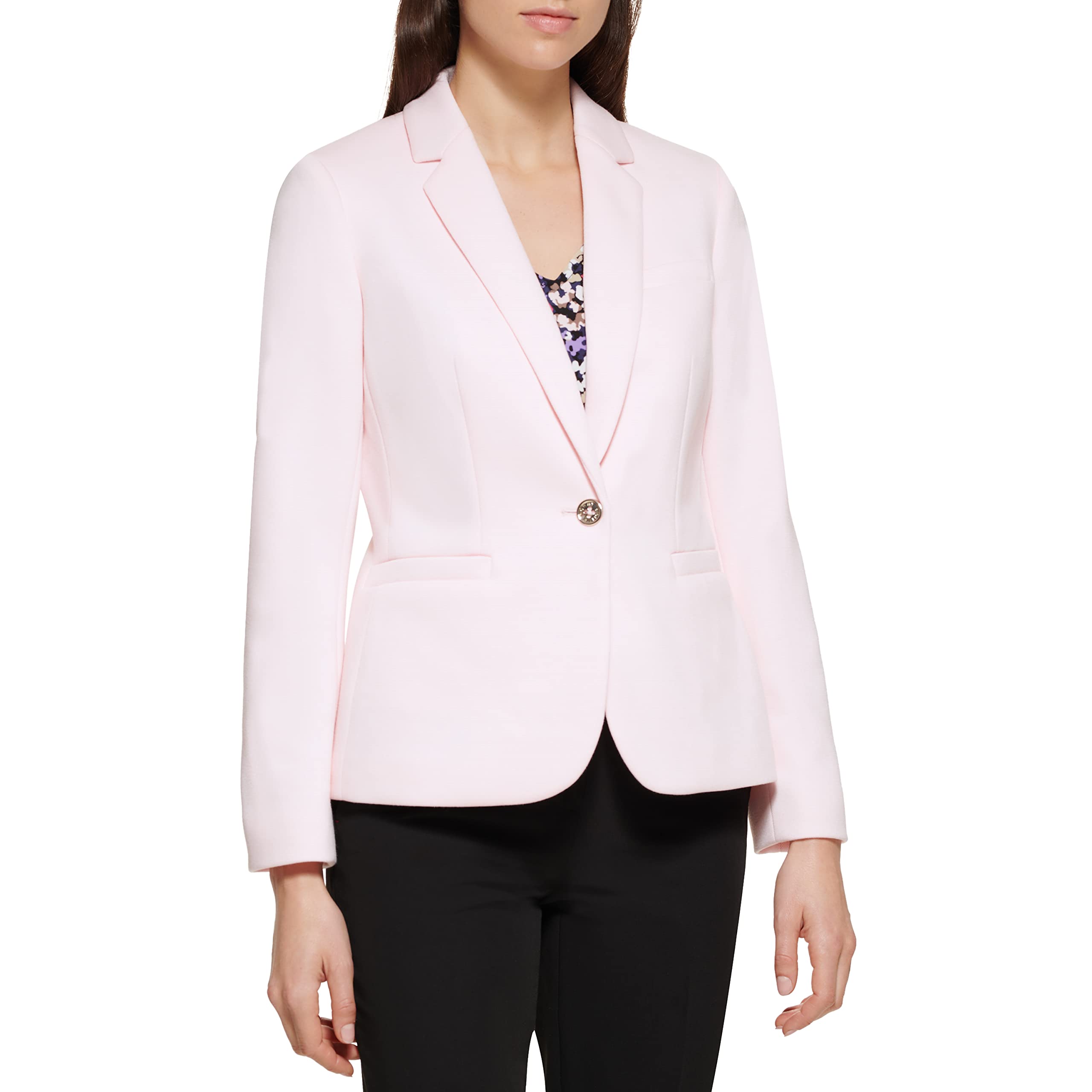 Tommy Hilfiger Women's One Button Blazer Jackets