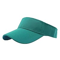 Summer Sports Sun Visor Hats for Women Sports Running Performance Hawaiian Visors Twill Adjustable Sun Ball Caps