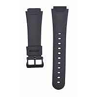 26mm Black Rubber Watch Strap for AW-38 Watches