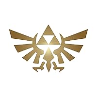 Hyrule Eagle Wings Decal Vinyl Sticker Auto Car Truck Wall Laptop | Gold | 5.5