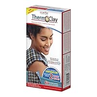 Therm-O-Clay Reusable Hot or Cold Therapy Pack for Injuries, Swelling, Inflammation, Soreness, Sprains and Bruises, Natural Clay Compress for Pain Relief 12