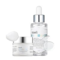 [DearKlairs] Freshly Juiced Vitamin C Drop + E Mask Set, A Potent Skin Rejuvenator, Niacinamide, Antioxidant Serum