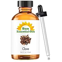Sun Essential Oils 4oz - Clove Essential Oil - 4 Fluid Ounces