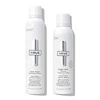 dpHUE Color Fresh Thermal Protection Spray (5 oz) + Color Fresh Touchable Hairspray (8 oz) - Provides Heat, Humidity & Color Protection - For All Hair Types - Color Safe