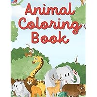 Animal Coloring Book (German Edition)