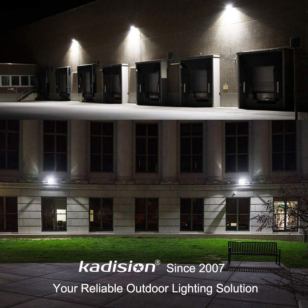 Mua kadision LED Flood Light Outdoor with Dusk to Dawn Photocell, 50W  6500LM IP65 Waterproof Adjustable Knuckle Mount LED Flood Lights 5000K 100-277V  ETL Listed trên Amazon Mỹ chính hãng 2023 Fado