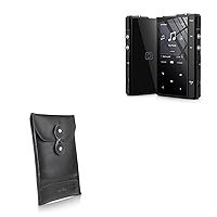 BoxWave Case Compatible with Phinistec Z6 Pro - Nero Leather Envelope, Leather Wallet Style Flip Cover