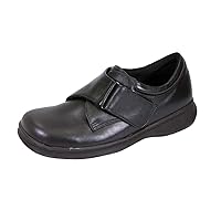 Adelia Women's Wide Width Cushioned Leather Slip On Shoes