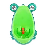 Frog Urinal Potty Toddler Boys Toddler Urinals Boys Urinal Potty with Pinwheel Toddler Boys Urinal Kids Training Potty Kids Urinal Pinwheel Urinal for Boys Baby Pp Toilet