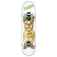 Yocaher Punked Complete Skateboard 7.75
