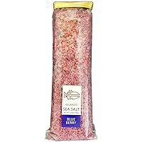 Nordic Catch Icelandic Blueberry Sea Salt - Mineral Rich with Health Benefits, Sourced Naturally & Sustainably from Iceland - Available in Bulk Package & Refillable Adjustable Grinder